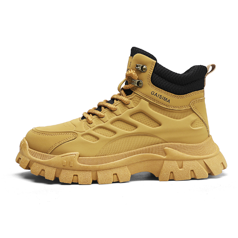 GAISIMA Жёлтые короткие мартинсы мужские, цвет Yellow
GAISIMA Жёлтые короткие мартинсы мужские, цвет Yellow