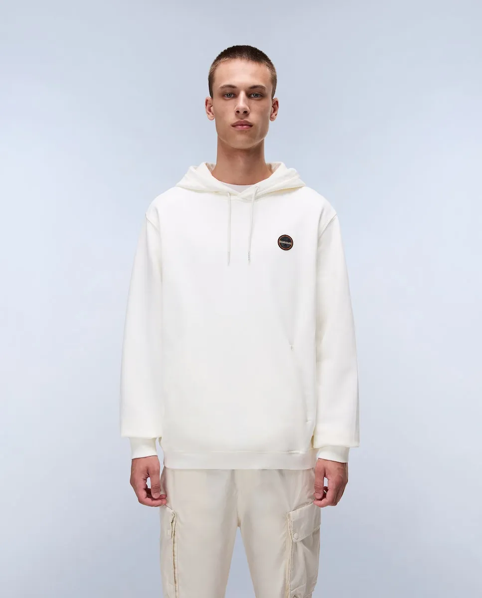 Мужская толстовка с капюшоном белого цвета Napapijri
Мужская толстовка с капюшоном белого цвета Napapijri
