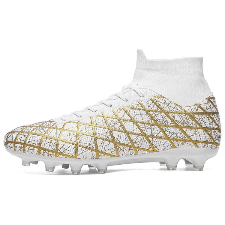 BIANSULONG Футбольные бутсы FG с длинными шипами TF с резиновыми сломанными шипами амортизирующие противоскользящие износостойкие унисекс белый длинный шип, цвет White-Long Stud
BIANSULONG Футбольные бутсы FG с длинными шипами TF с резиновыми сломанными шипами амортизирующие противоскользящие износостойкие унисекс белый длинный шип, цвет White-Long Stud