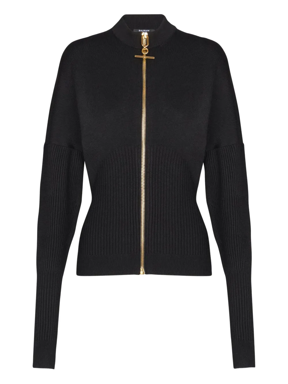 Кардиган на молнии Balmain, черный
Кардиган на молнии Balmain, черный