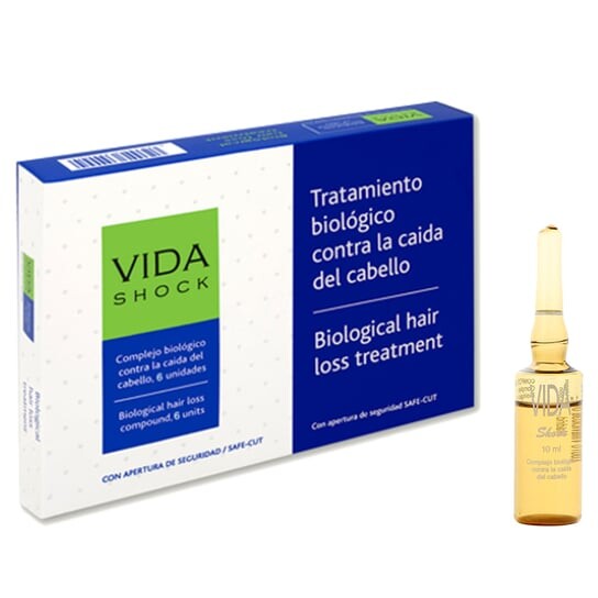 Ампулы против выпадения волос, 6х10 мл Vida Shock
Ампулы против выпадения волос, 6х10 мл Vida Shock
