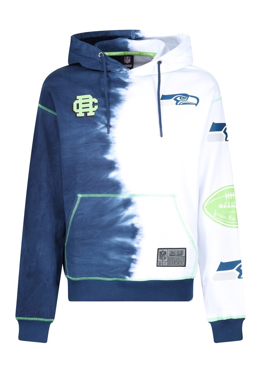 Толстовка с капюшоном Recovered Sweatshirt NFL Seahawks Ink Dye Effect On, синий
Толстовка с капюшоном Recovered Sweatshirt NFL Seahawks Ink Dye Effect On, синий