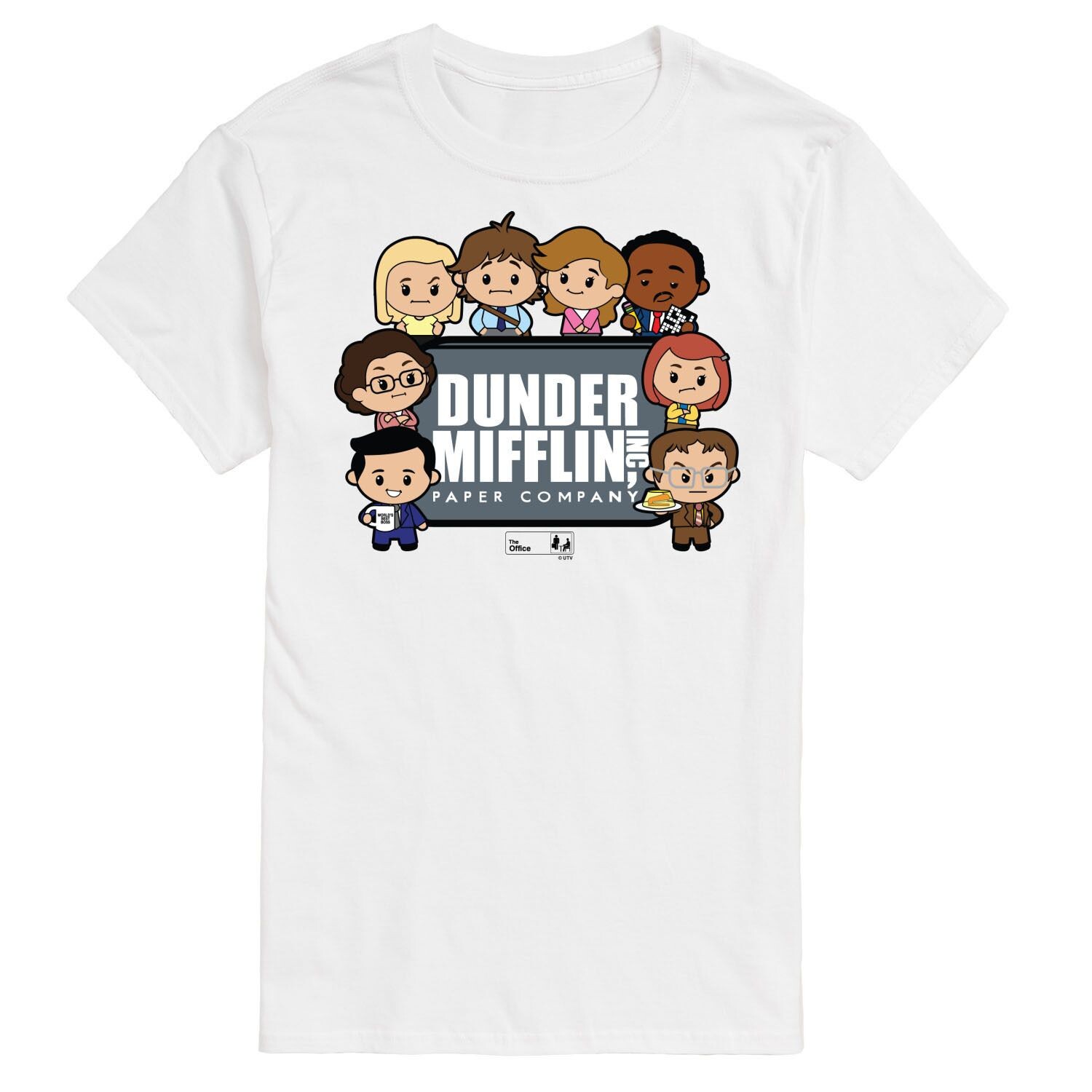 Футболка Big & Tall The Office Dunder Mifflin с цветком Licensed Character, белый
Футболка Big & Tall The Office Dunder Mifflin с цветком Licensed Character, белый