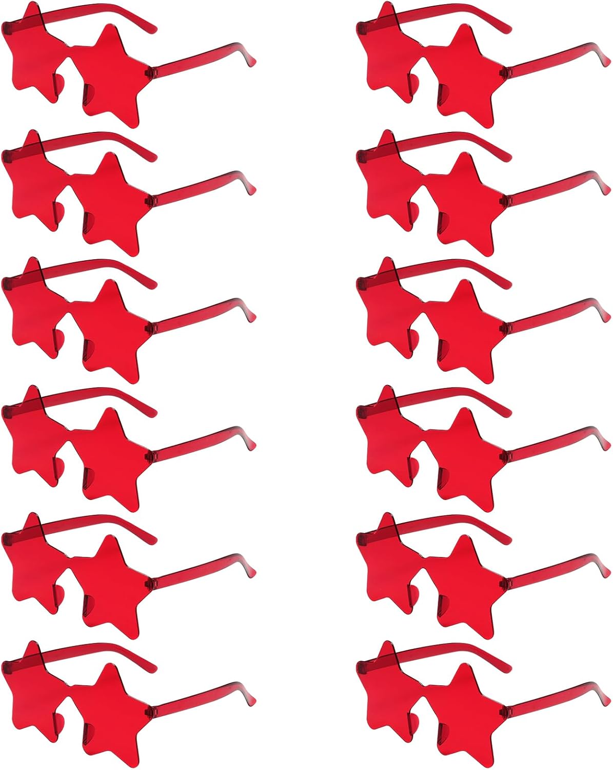 REHALY 8/12 пар солнцезащитных очков в форме звезды, без оправы, очки в форме конфетной звезды, очки-пентаграмма для женщин и мужчин, для вечеринок и уличной моды, 12 Red
REHALY 8/12 пар солнцезащитных очков в форме звезды, без оправы, очки в форме конфетной звезды, очки-пентаграмма для женщин и мужчин, для вечеринок и уличной моды, 12 Red