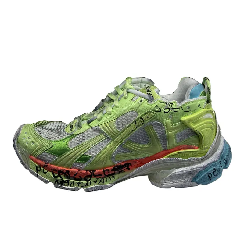 Кроссовки для бега и образа жизни для мужчин с низким верхом, зеленый Balenciaga
Кроссовки для бега и образа жизни для мужчин с низким верхом, зеленый Balenciaga