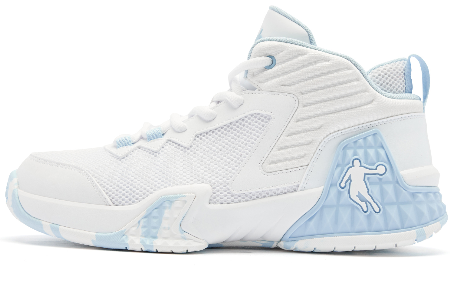 QIAODAN Баскетбольные кроссовки Grinding 1 с амортизацией, защитой от скручивания, защитой от опрокидывания, среднего размера, белые, синие
QIAODAN Баскетбольные кроссовки Grinding 1 с амортизацией, защитой от скручивания, защитой от опрокидывания, среднего размера, белые, синие