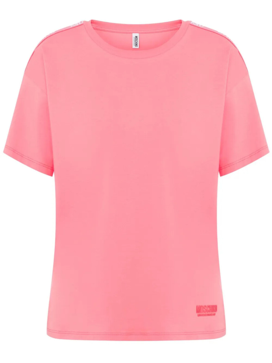 Moschino пижамная футболка с вышитым логотипом, розовый
Moschino пижамная футболка с вышитым логотипом, розовый