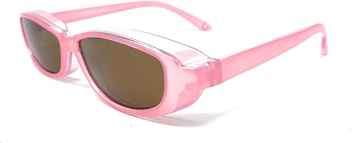 Очки Mini Fit Over Glasses, OTG, поляризованные солнцезащитные очки унисекс с обтекаемой формой для мужчин и женщин Generic, Oval - Pearl Pink With Amber Lens
Очки Mini Fit Over Glasses, OTG, поляризованные солнцезащитные очки унисекс с обтекаемой формой для мужчин и женщин Generic, Oval - Pearl Pink With Amber Lens