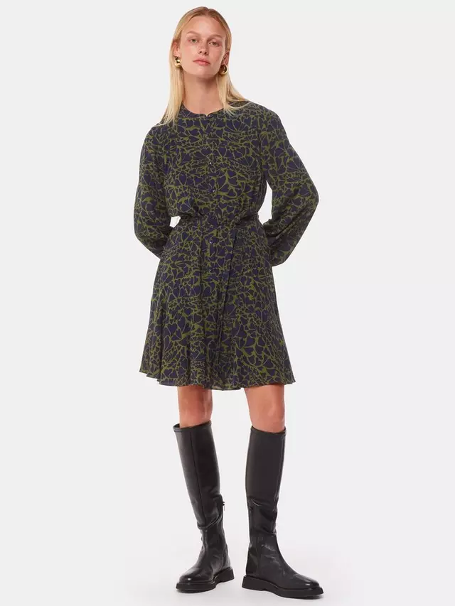 Платье Whistles Abstract Petal Flippy Mini, цвет green/multi
Платье Whistles Abstract Petal Flippy Mini, цвет green/multi