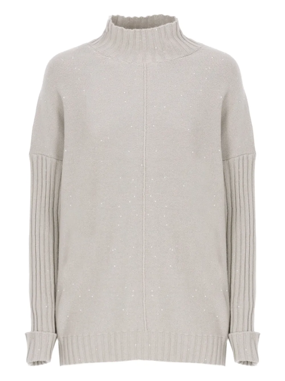 Вязаный свитер с пайетками Panicale, серый
Вязаный свитер с пайетками Panicale, серый