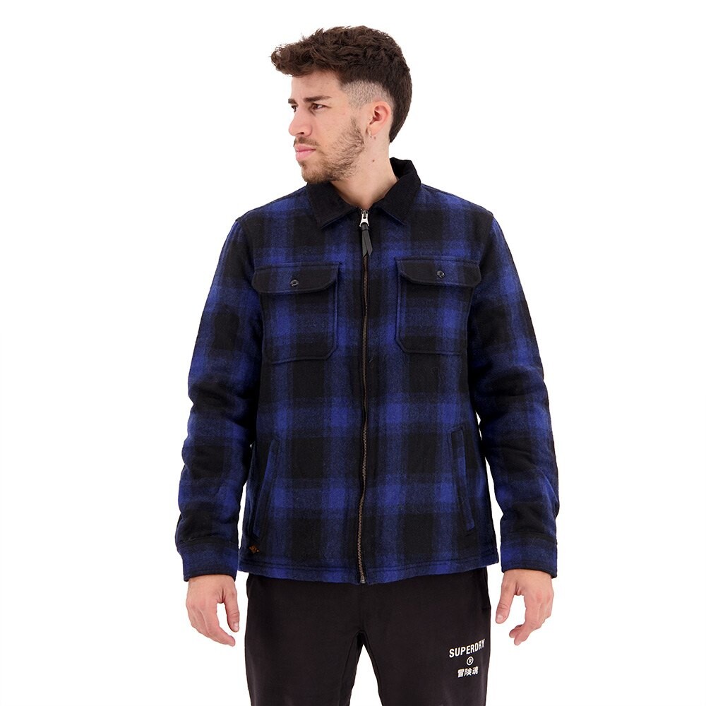 Куртка Superdry Hunting Wool overshirt, синий
Куртка Superdry Hunting Wool overshirt, синий