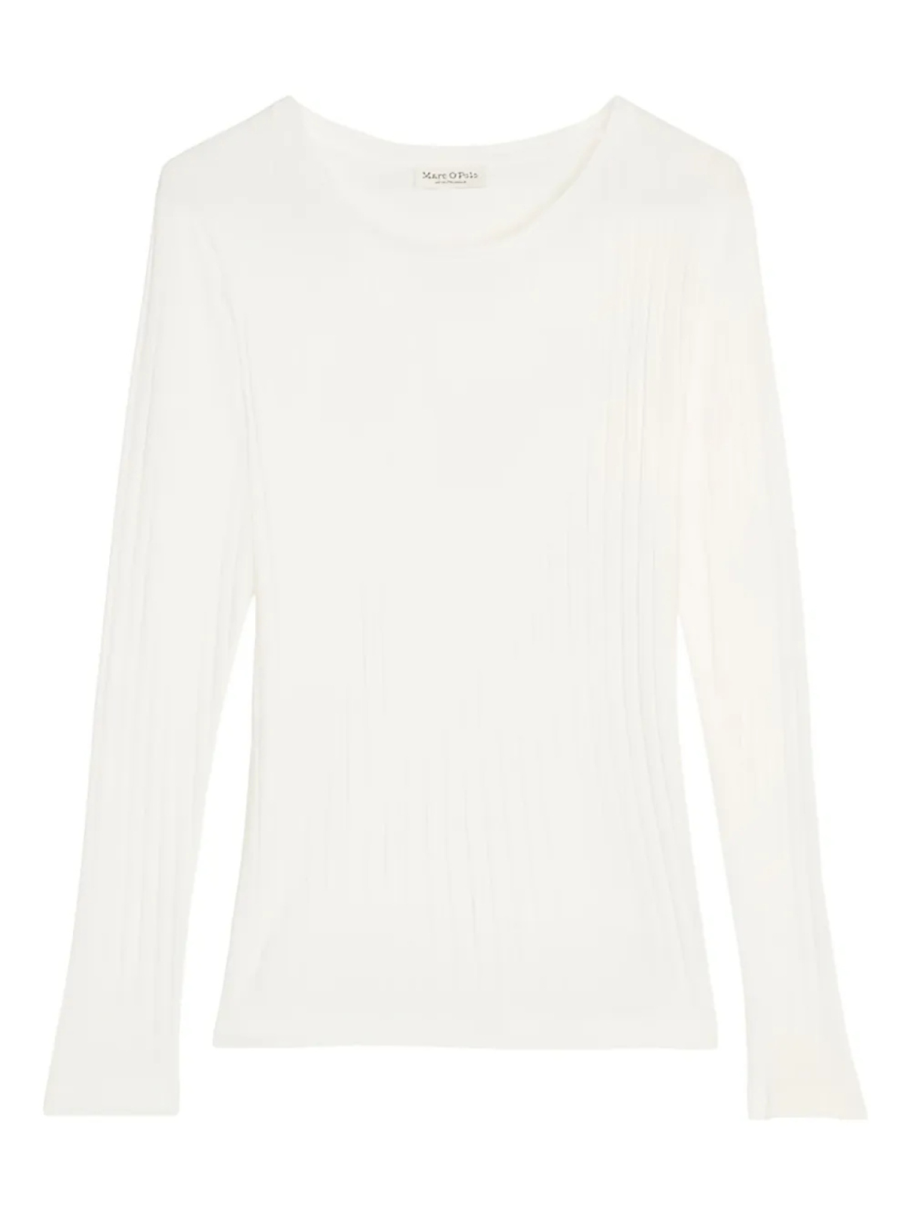 Marc O'Polo топ в рубчик с длинными рукавами, белый
Marc O'Polo топ в рубчик с длинными рукавами, белый