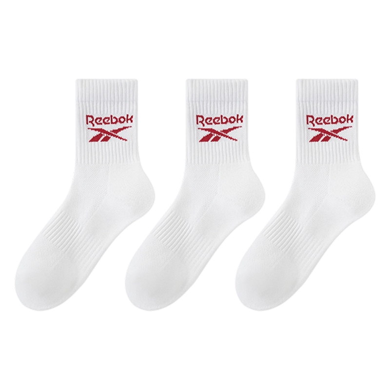 Reebok Женские носки Mid Calf 3 пары White
Reebok Женские носки Mid Calf 3 пары White