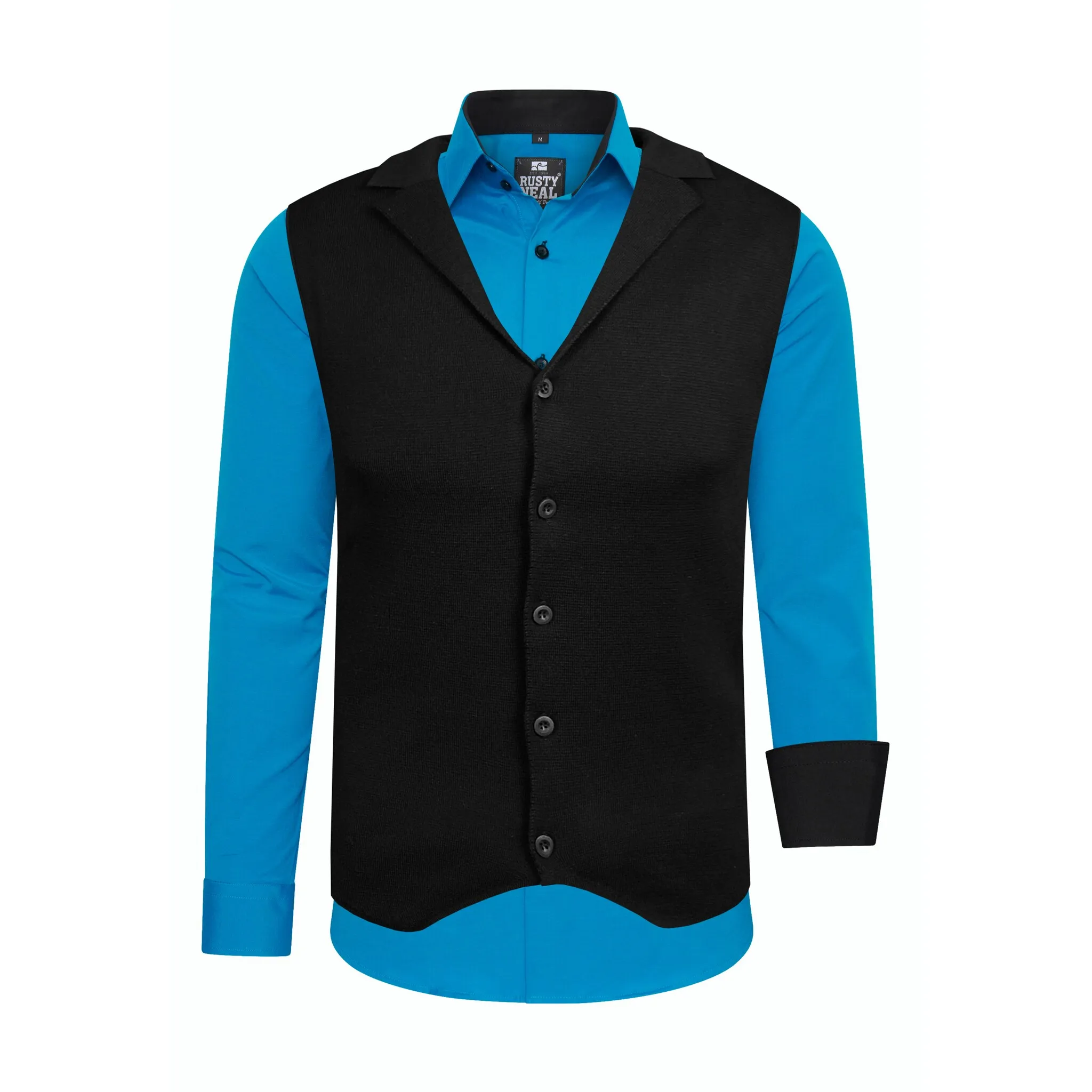 Рубашка с длинными рукавами Расти Нила, включая рубашку с длинными рукавами и жилет Rusty Neal, цвет Petrol
Рубашка с длинными рукавами Расти Нила, включая рубашку с длинными рукавами и жилет Rusty Neal, цвет Petrol