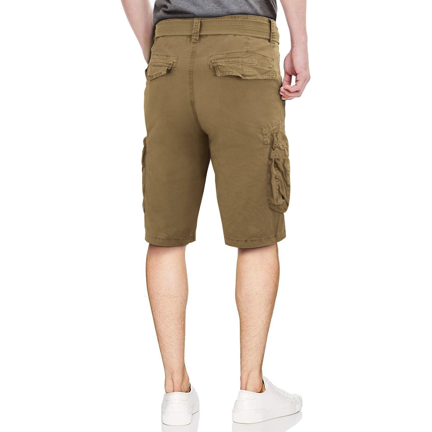 Мужские шорты карго стандартного кроя RawX с поясом, Коричневый, Мужские шорты карго стандартного кроя RawX с поясом
Мужские шорты карго стандартного кроя RawX с поясом, Коричневый, Мужские шорты карго стандартного кроя RawX с поясом