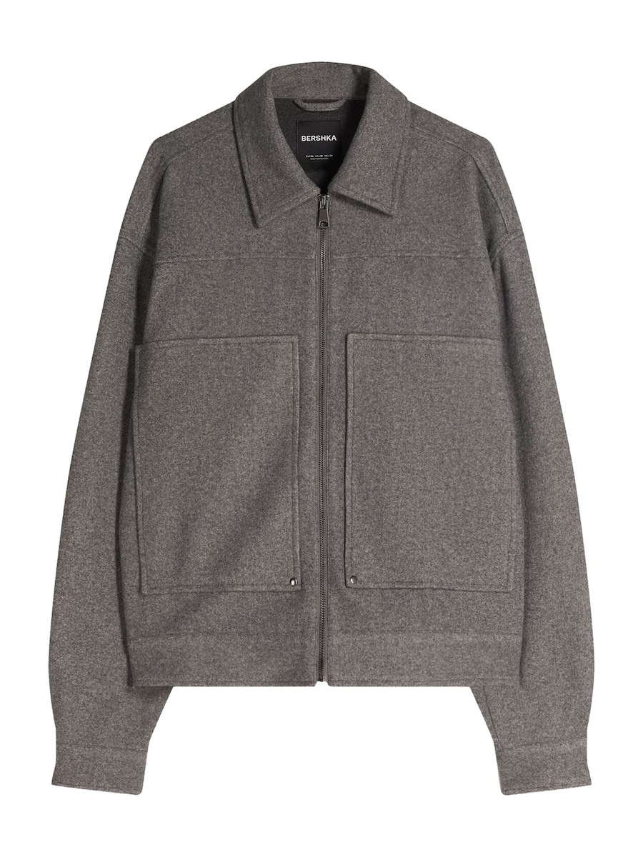 Куртка межсезонная Bershka, темно-серый
Куртка межсезонная Bershka, темно-серый