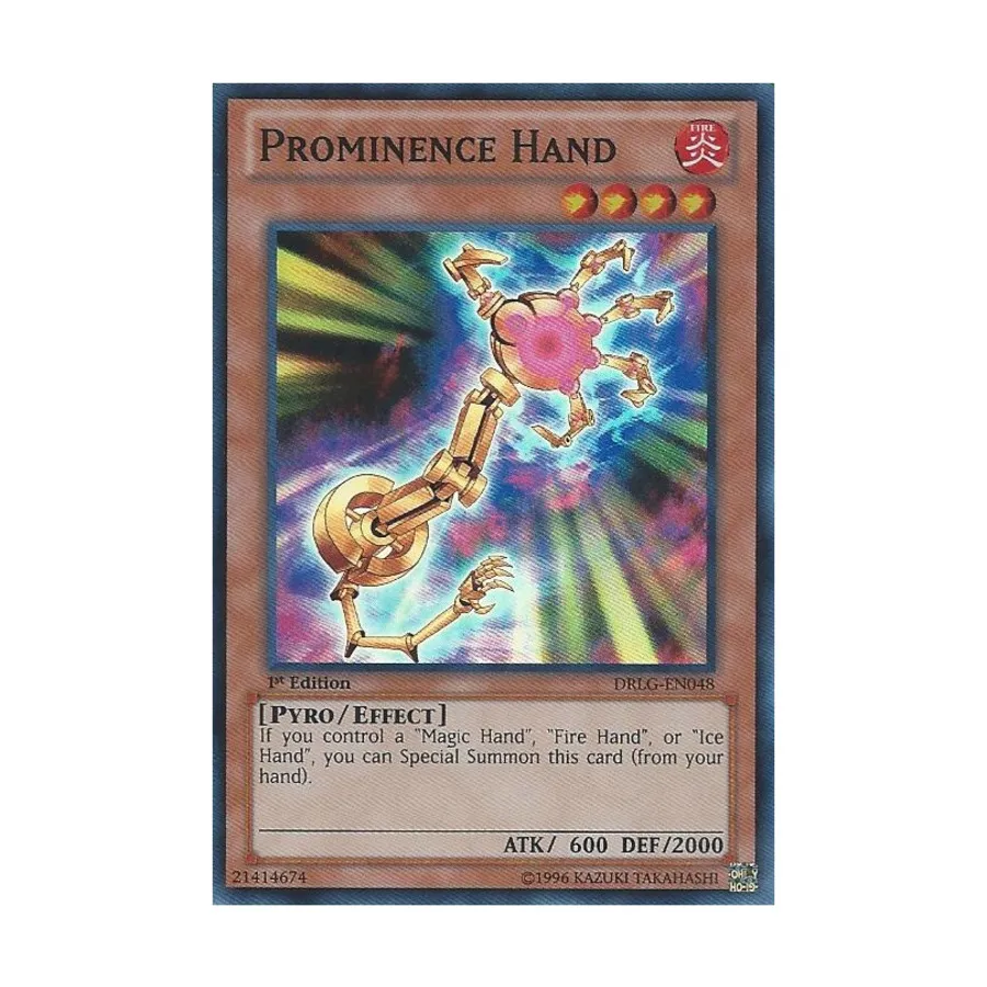 CCG Рука выдающегося положения (супер редкая), Yu-Gi-Oh - Dragons of Legend - Singles
CCG Рука выдающегося положения (супер редкая), Yu-Gi-Oh - Dragons of Legend - Singles