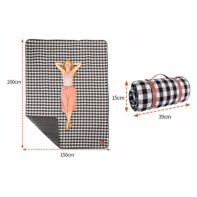 Yjhome весенне-осенний влагостойкий коврик для пикника на открытом воздухе, кемпинговый коврик для 4-6 человек, большой размер, черно-белый коврик с сеткой 150*200 см
Yjhome весенне-осенний влагостойкий коврик для пикника на открытом воздухе, кемпинговый коврик для 4-6 человек, большой размер, черно-белый коврик с сеткой 150*200 см