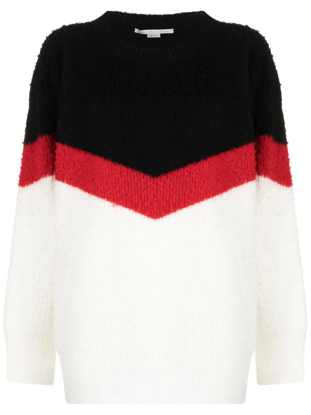 Джемпер с узором шеврон STELLA MCCARTNEY, белый
Джемпер с узором шеврон STELLA MCCARTNEY, белый