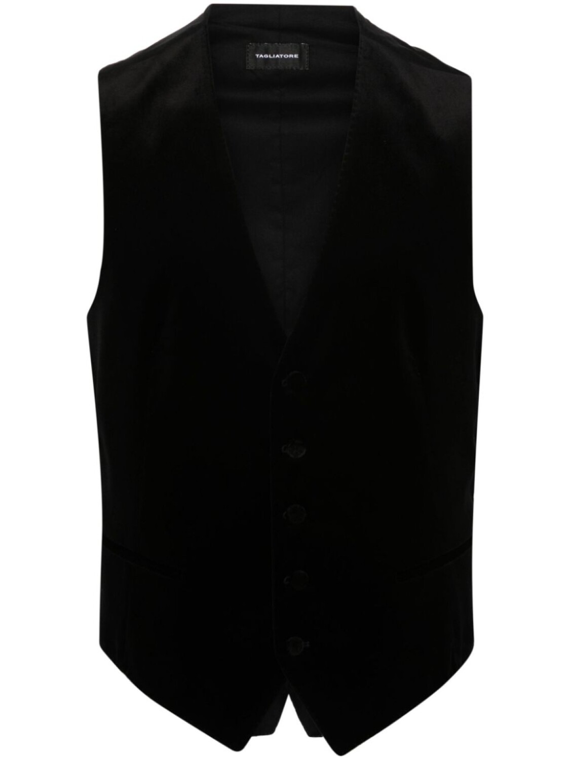 Бархатный Жилет на пуговицах Tagliatore, черный
Бархатный Жилет на пуговицах Tagliatore, черный
