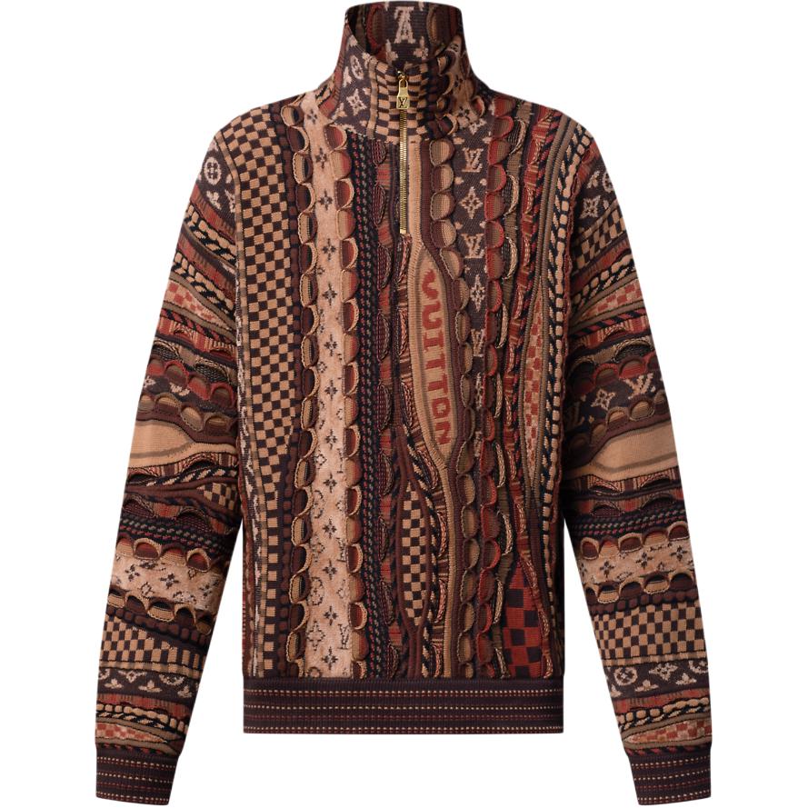 Куртка Half Zip Pullover LOUIS VUITTON, коричневый
Куртка Half Zip Pullover LOUIS VUITTON, коричневый