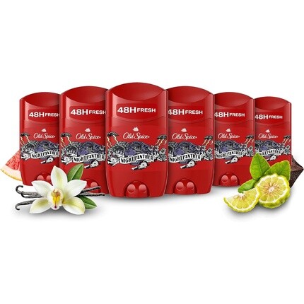 Ночная пантера дезодорант-стик для мужчин 50 мл 48H Fresh 0% солей алюминия против белых отметин и желтых пятен Old Spice
Ночная пантера дезодорант-стик для мужчин 50 мл 48H Fresh 0% солей алюминия против белых отметин и желтых пятен Old Spice