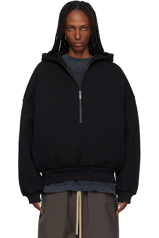 Спортивная толстовка с застежкой-молнией до середины груди Fear Of God, черный
Спортивная толстовка с застежкой-молнией до середины груди Fear Of God, черный