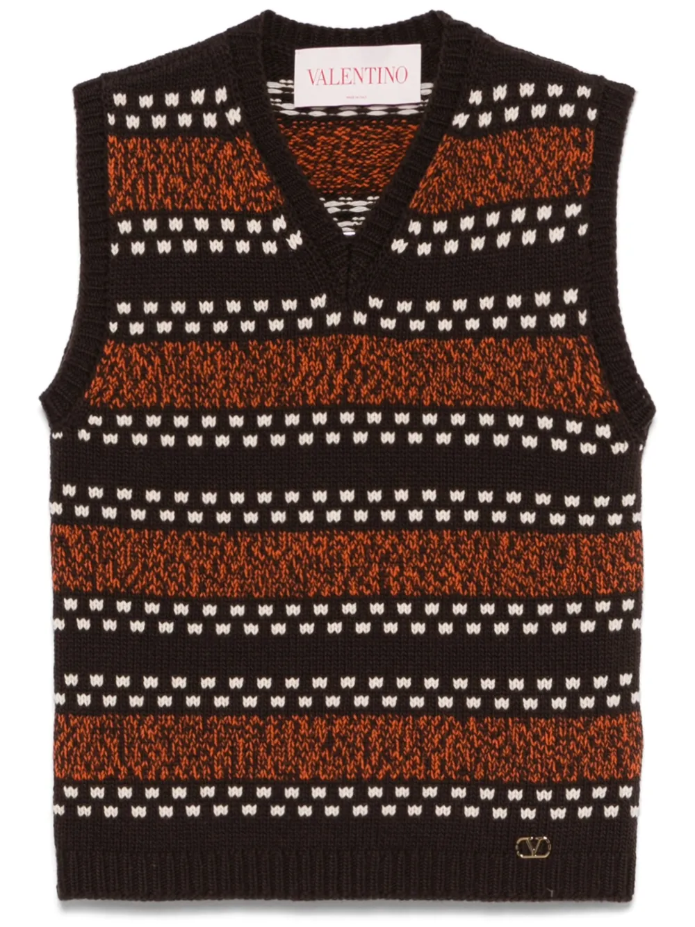 Шерстяной жилет с логотипом VLogo Signature VALENTINO GARAVANI, коричневый
Шерстяной жилет с логотипом VLogo Signature VALENTINO GARAVANI, коричневый