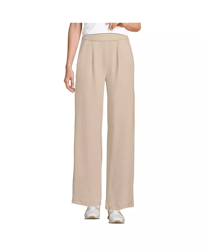 Женские спортивные трикотажные брюки с высокой посадкой, плиссированные, широкие Lands' End, коричневый/бежевый
Женские спортивные трикотажные брюки с высокой посадкой, плиссированные, широкие Lands' End, коричневый/бежевый