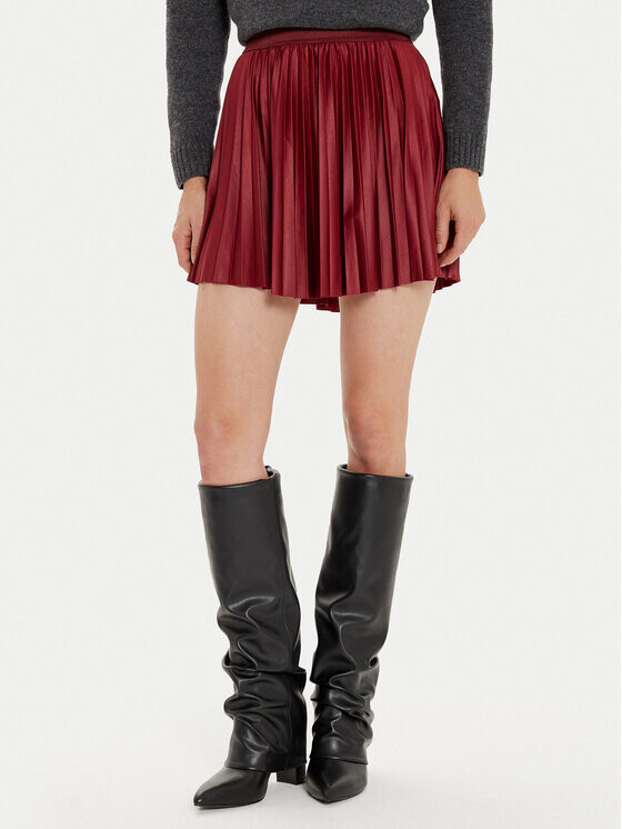 Плиссированная юбка стандартного кроя Vila, красный
Плиссированная юбка стандартного кроя Vila, красный