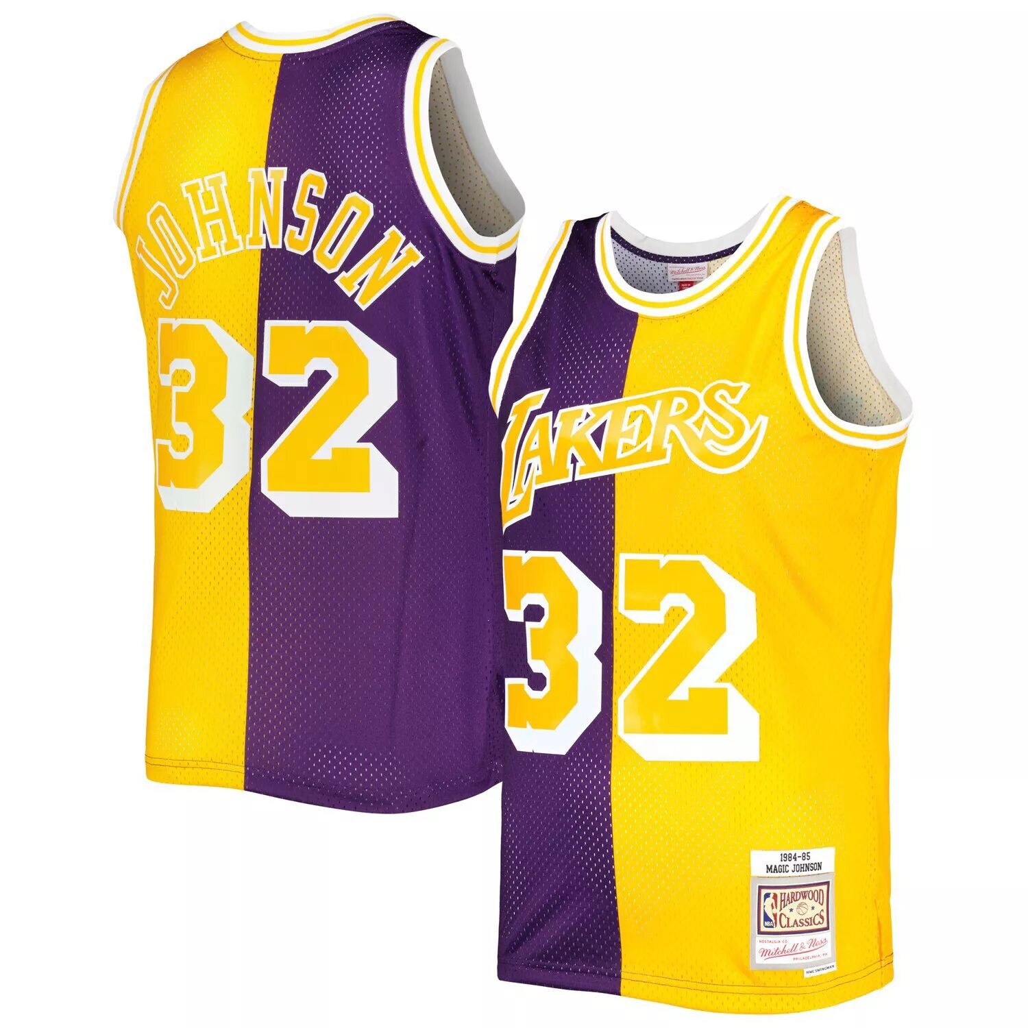 Мужская майка Mitchell & Ness Magic Johnson фиолетово-золотая Los Angeles Lakers Hardwood Classics 1984-85 Split Swingman Джерси, Фиолетовый, Мужская майка Mitchell & Ness Magic Johnson фиолетово-золотая Los Angeles Lakers Hardwood Classics 1984-85 Split
Мужская майка Mitchell & Ness Magic Johnson фиолетово-золотая Los Angeles Lakers Hardwood Classics 1984-85 Split Swingman Джерси, Фиолетовый, Мужская майка Mitchell & Ness Magic Johnson фиолетово-золотая Los Angeles Lakers Hardwood Classics 1984-85 Split