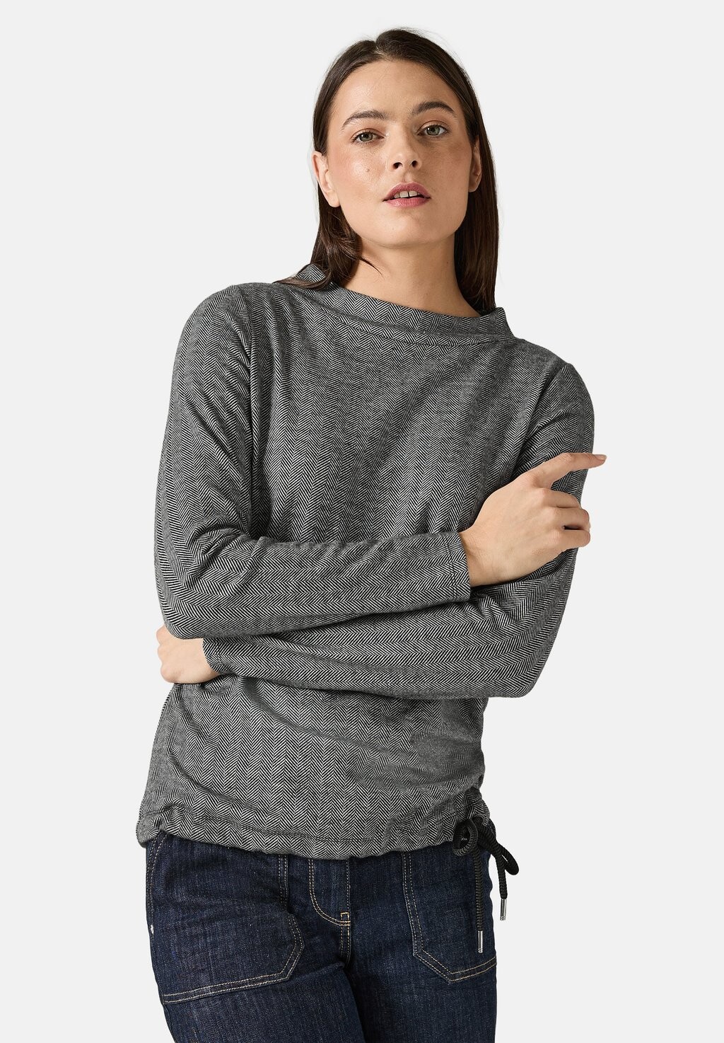 Топ с длинными рукавами Cecil, черный
Топ с длинными рукавами Cecil, черный