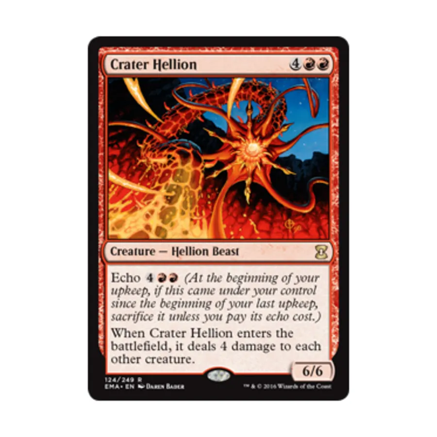 CCG Кратер Геллион (клавиша R), MTG - Eternal Masters
CCG Кратер Геллион (клавиша R), MTG - Eternal Masters