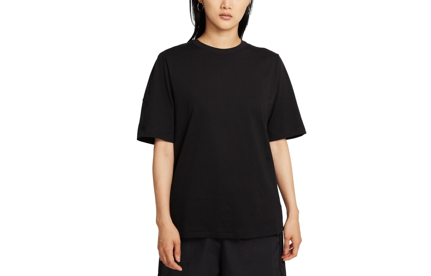 Футболка Dri-Fit женская черная Nike
Футболка Dri-Fit женская черная Nike