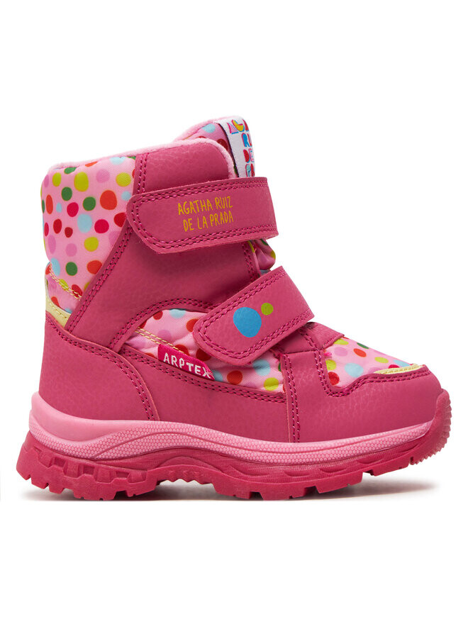 Зимние Ботинки Agatha Ruiz de la Prada 241990-A S, розовый 
Зимние Ботинки Agatha Ruiz de la Prada 241990-A S, розовый