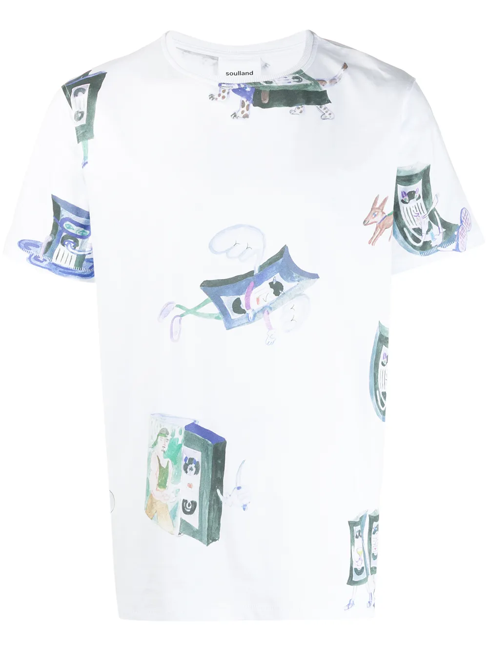 Футболка Archie Soulland, белый
Футболка Archie Soulland, белый