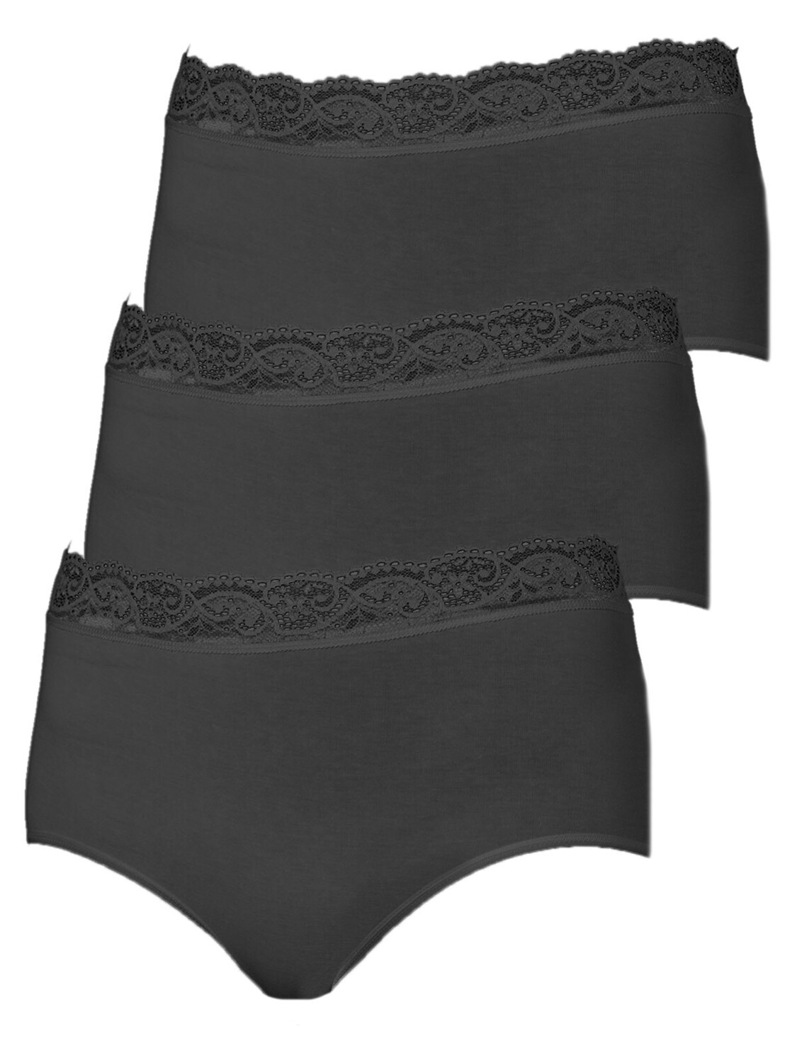 Трусы Nina von C. 3er Pack Taillen, черный
Трусы Nina von C. 3er Pack Taillen, черный