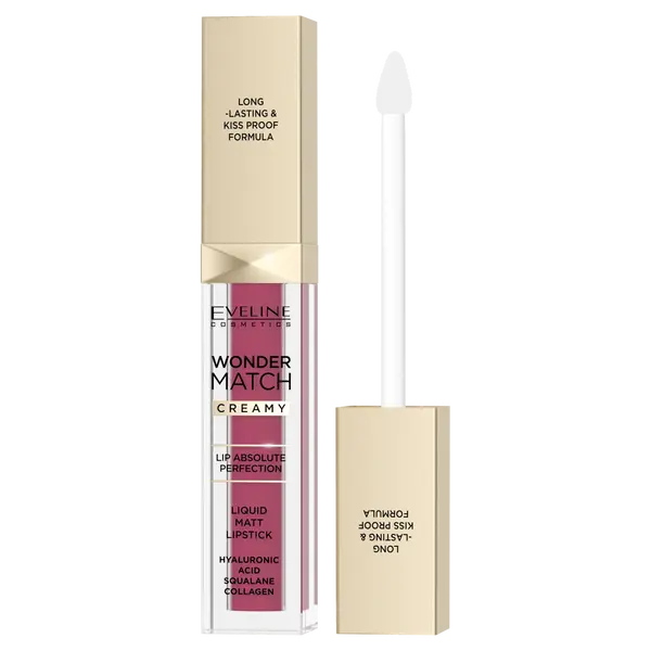 Матовая жидкая помада 10 ягодная роза, 6,8 мл Eveline Cosmetics Wonder match, цвет 10 berry rose
Матовая жидкая помада 10 ягодная роза, 6,8 мл Eveline Cosmetics Wonder match, цвет 10 berry rose