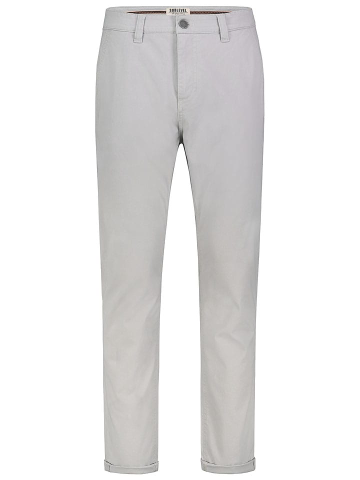 Брюки чинос Sublevel, светло-серый 
Брюки чинос Sublevel, светло-серый