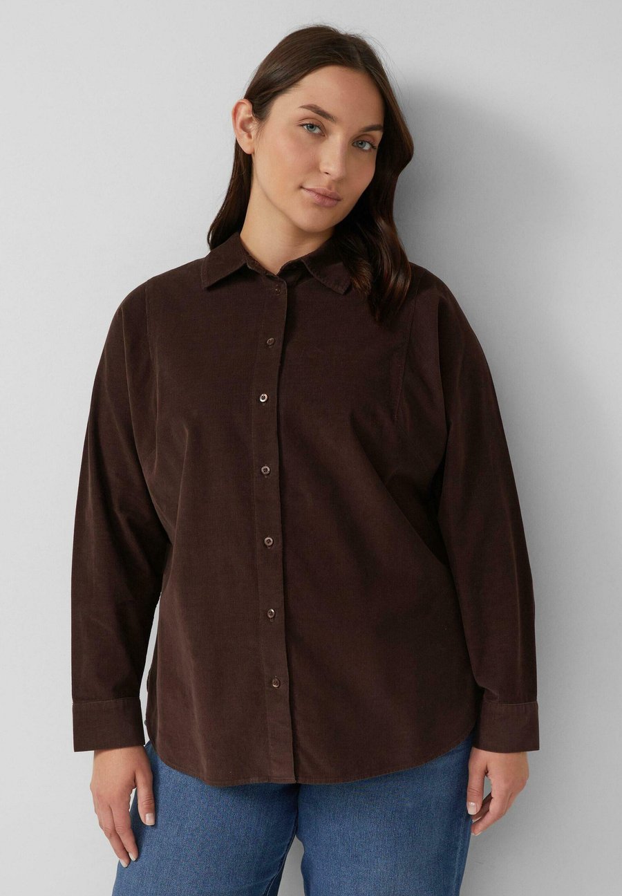 Блуза s.Oliver Button-down blouse, Dunkelbraun/Brown
Блуза s.Oliver Button-down blouse, Dunkelbraun/Brown