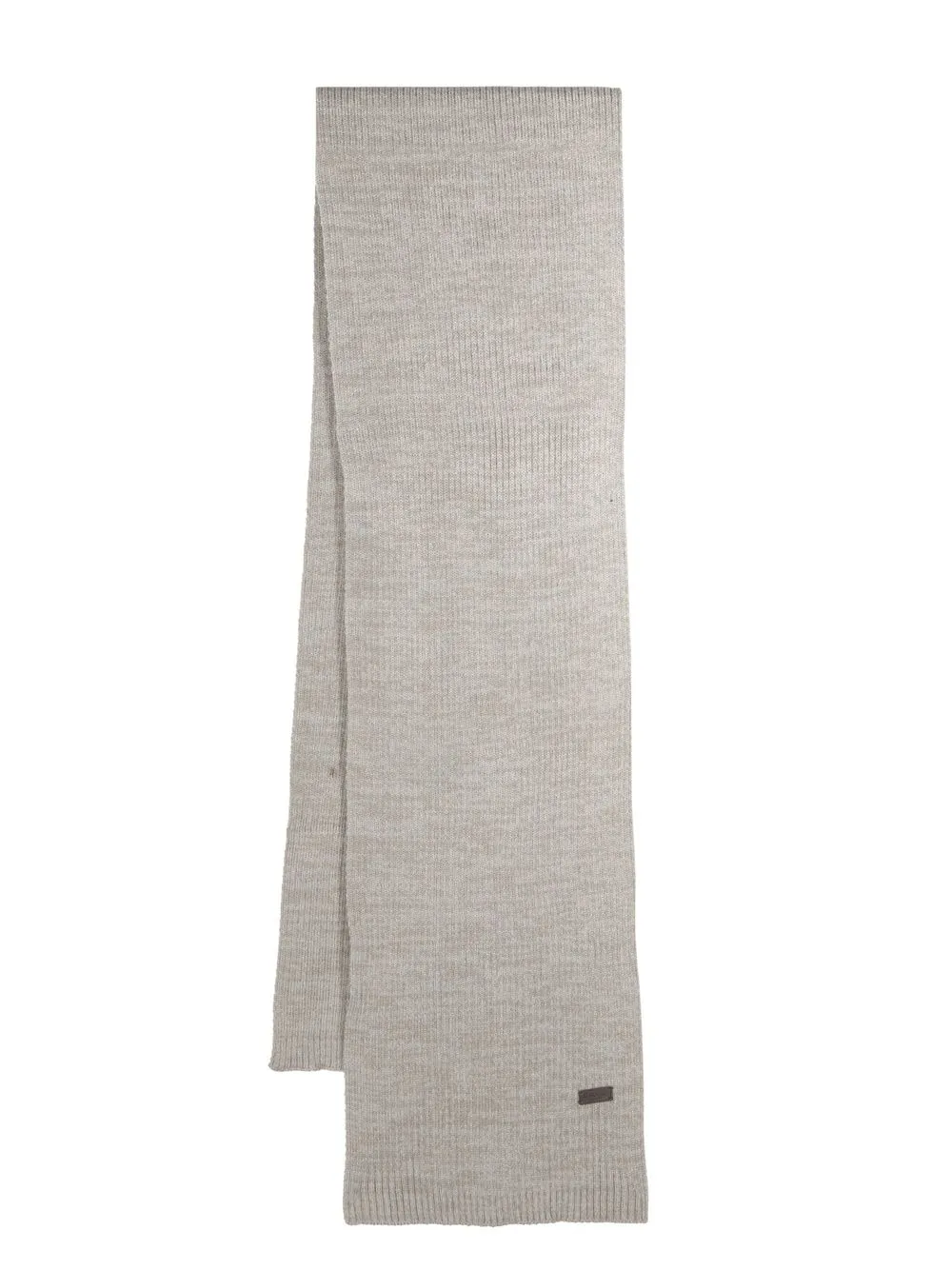 Шарф в рубчик с нашивкой-логотипом Barbour, серый
Шарф в рубчик с нашивкой-логотипом Barbour, серый