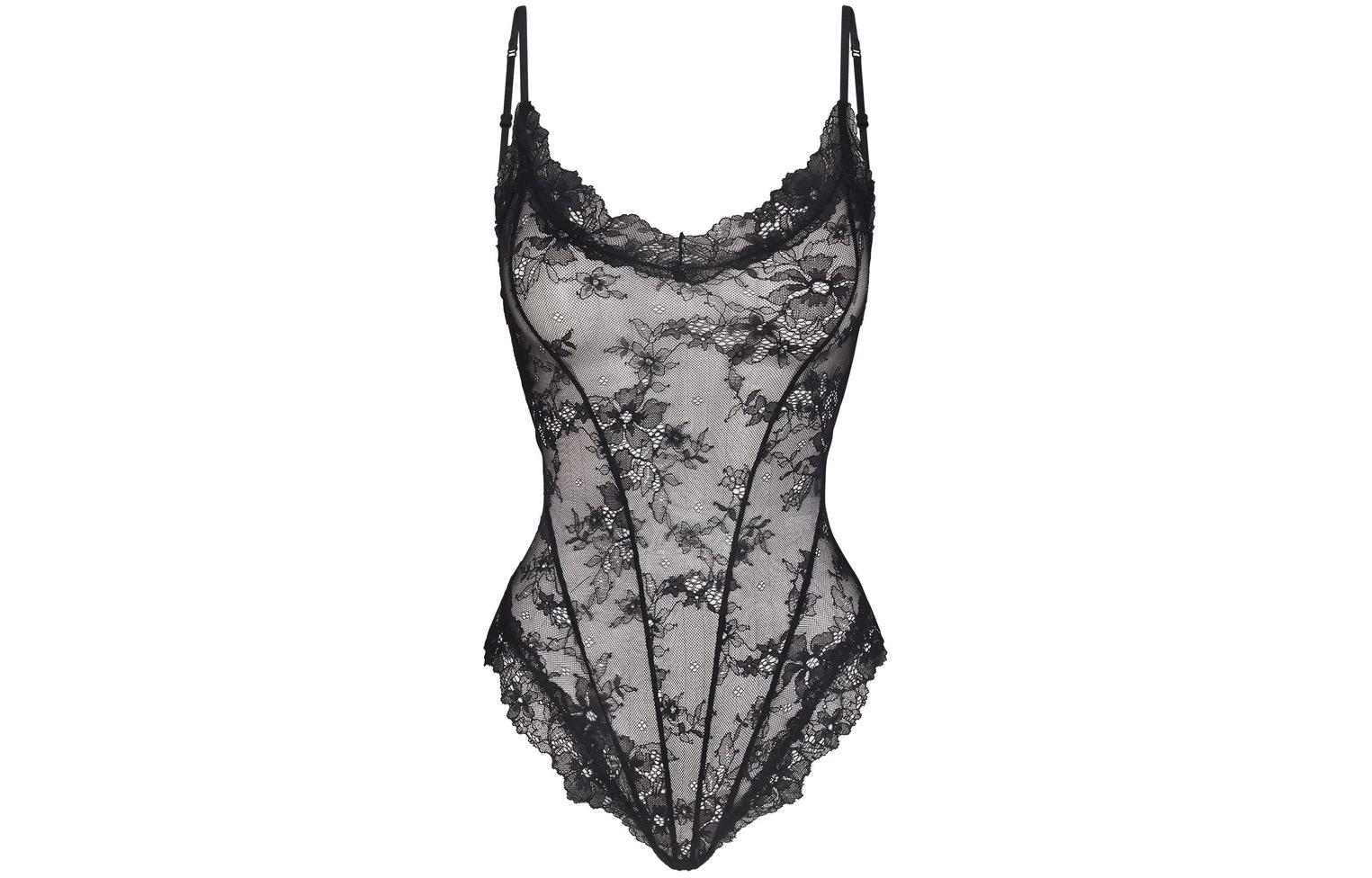 Скимс ультратонкое кружевное боди для женщин ONYX/Onyx
Скимс ультратонкое кружевное боди для женщин ONYX/Onyx