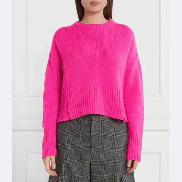 Шерсть стандартного кроя с добавлением кашемира Pinko, розовый
Шерсть стандартного кроя с добавлением кашемира Pinko, розовый