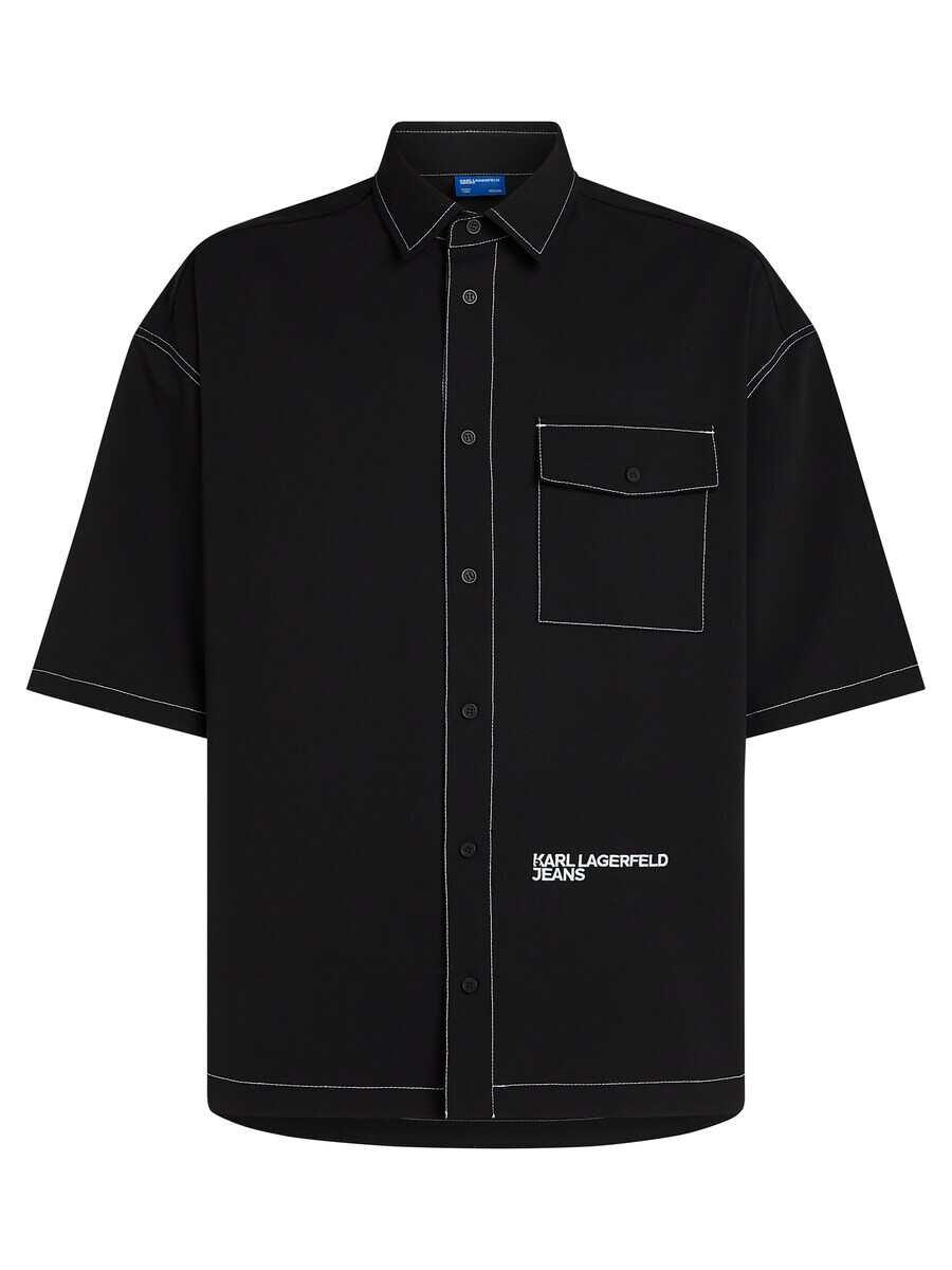 Повседневная рубашка KARL LAGERFELD JEANS Comfort fit Button Up Shirt, черный
Повседневная рубашка KARL LAGERFELD JEANS Comfort fit Button Up Shirt, черный