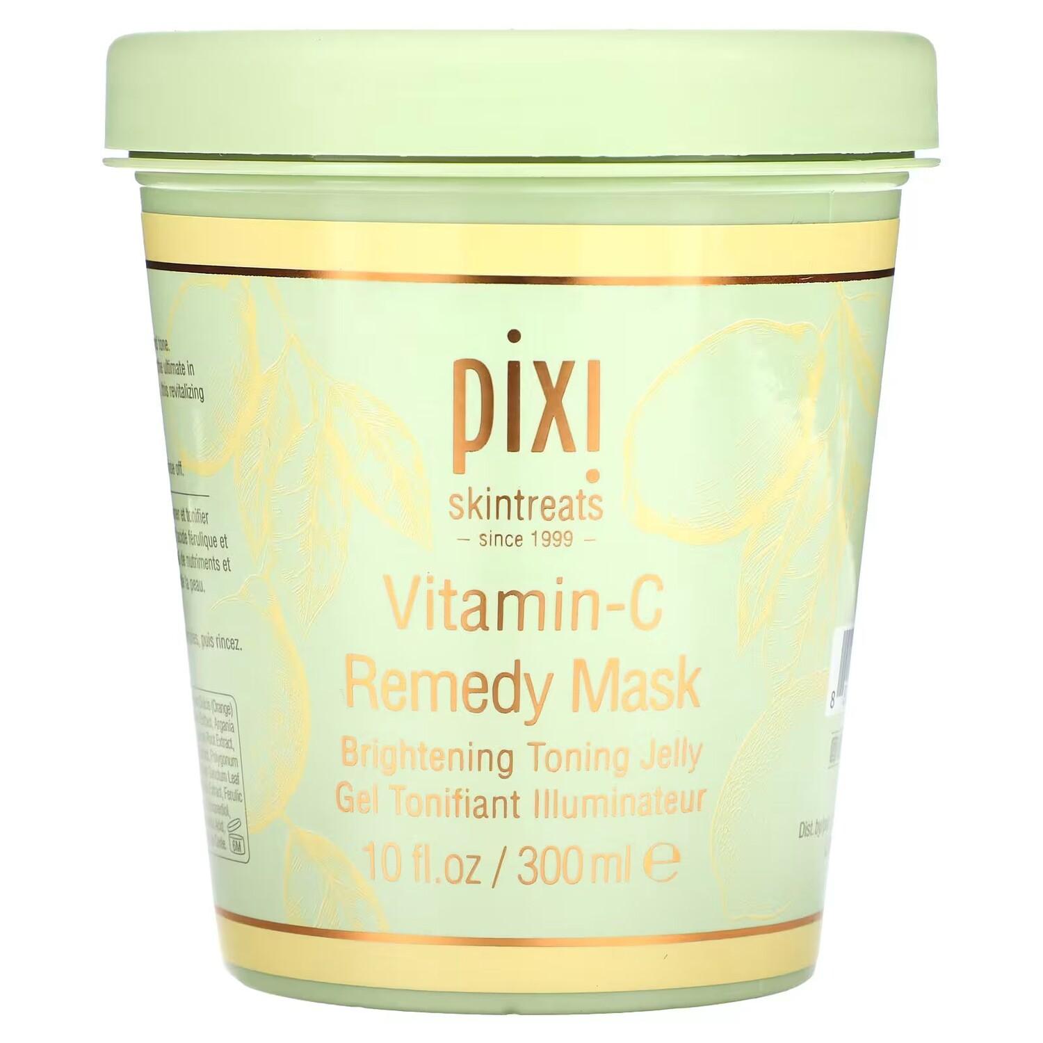 Skintreats, Косметическая маска с витамином С, 10 жидких унций (300 мл) Pixi Beauty
Skintreats, Косметическая маска с витамином С, 10 жидких унций (300 мл) Pixi Beauty