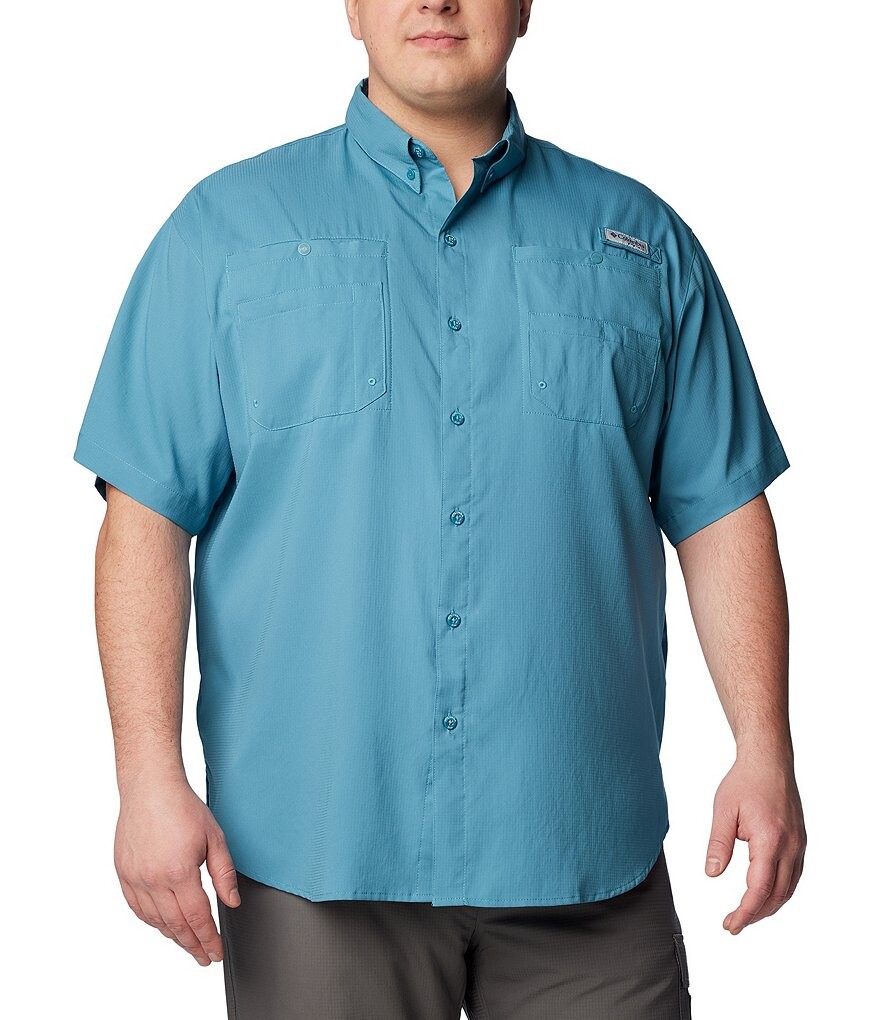 Однотонная рубашка с короткими рукавами Columbia PFG Big & Tall Tamiami II, синий
Однотонная рубашка с короткими рукавами Columbia PFG Big & Tall Tamiami II, синий