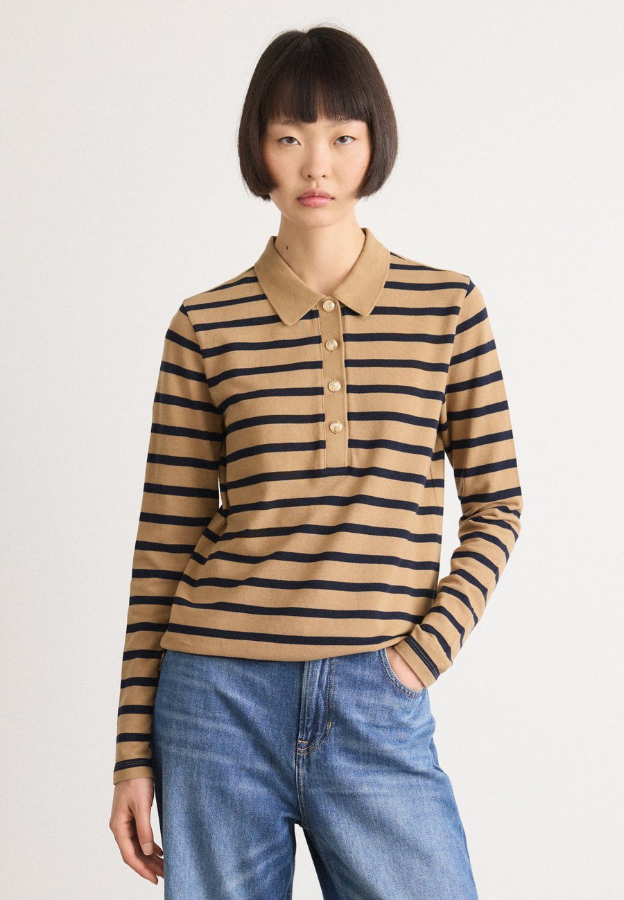 Поло GANT BRETON STRIPED, Warm Khaki/Khaki
Поло GANT BRETON STRIPED, Warm Khaki/Khaki