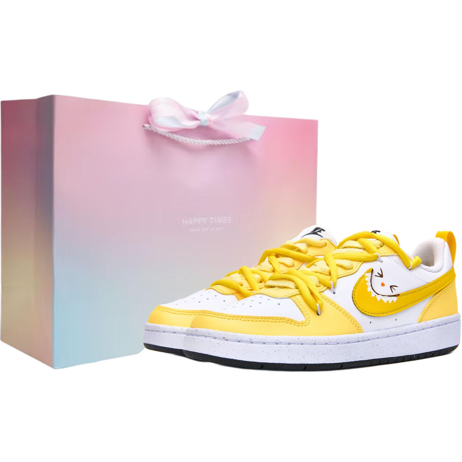 Низкие кроссовки Court Borough для детей и подростков Nike, желтый
Низкие кроссовки Court Borough для детей и подростков Nike, желтый