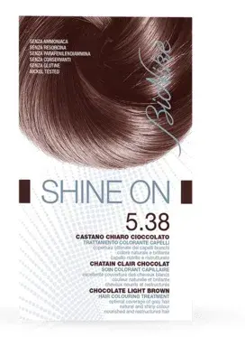 Краска для волос Bionike Shine On 5.38 Light Brown Chocolate
Краска для волос Bionike Shine On 5.38 Light Brown Chocolate
