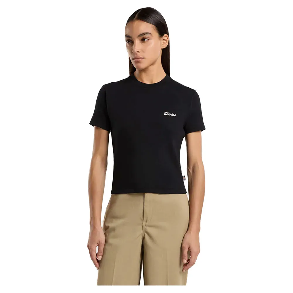 Футболка с коротким рукавом Dickies Lewistown Embro, черный 
Футболка с коротким рукавом Dickies Lewistown Embro, черный